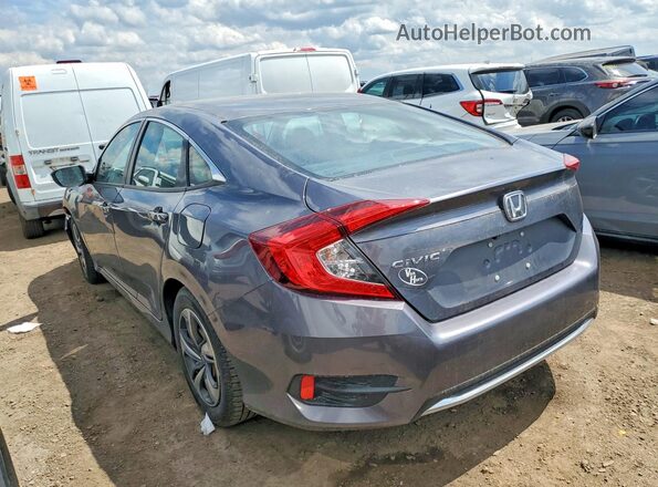 2HGFC2F63LH602255 2020 HONDA CIVIC Gray 