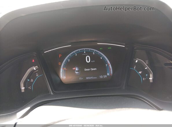 2HGFC2F63MH510919 2021 HONDA CIVIC Серый Вид задних сидений