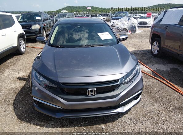 2HGFC2F63MH510919 2021 HONDA CIVIC Серый Вид щитка приборов