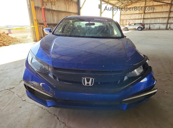 2HGFC2F63MH532984 2021 HONDA CIVIC Blue Դիմացի տեսք