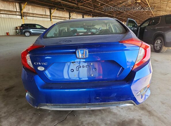 2HGFC2F63MH532984 2021 HONDA CIVIC Blue Հետևի տեսք