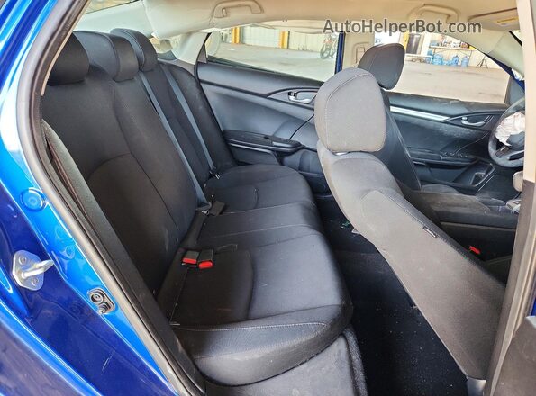 2HGFC2F63MH532984 2021 HONDA CIVIC Blue Հետևի նստատեղերի տեսք
