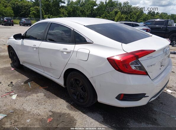 2HGFC2F64KH594004 2019 HONDA CIVIC White Trasero izquierdo