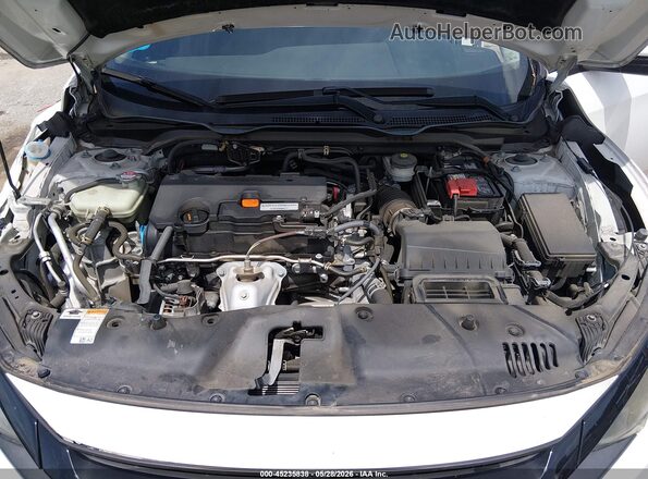 2HGFC2F64KH594004 2019 HONDA CIVIC White Vista trasera