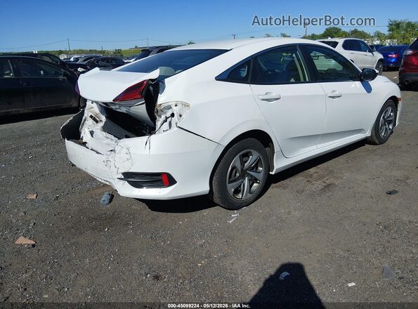 2HGFC2F64LH533317 2020 HONDA CIVIC White Rear right