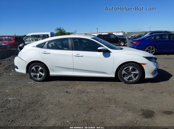 2HGFC2F64LH533317 2020 HONDA CIVIC White Rear interior view
