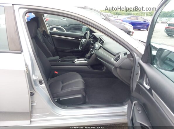 2HGFC2F64MH527194 2021 HONDA CIVIC Silver Вид салону спереду