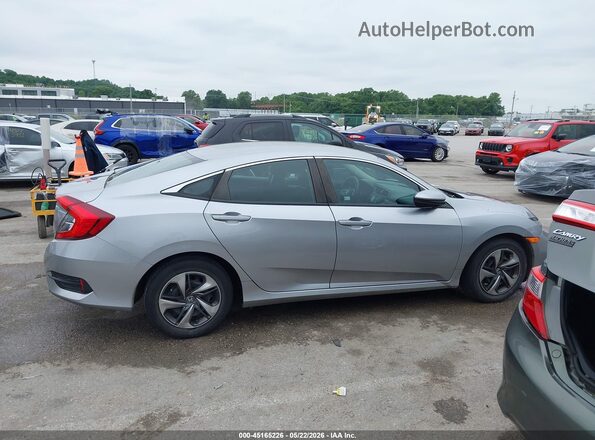 2HGFC2F64MH527194 2021 HONDA CIVIC Silver Вид задньої частини салону
