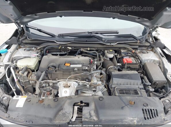 2HGFC2F64MH527194 2021 HONDA CIVIC Silver Вид ззаду
