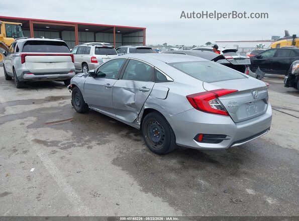 2HGFC2F64MH527194 2021 HONDA CIVIC Silver Задня ліва чверть
