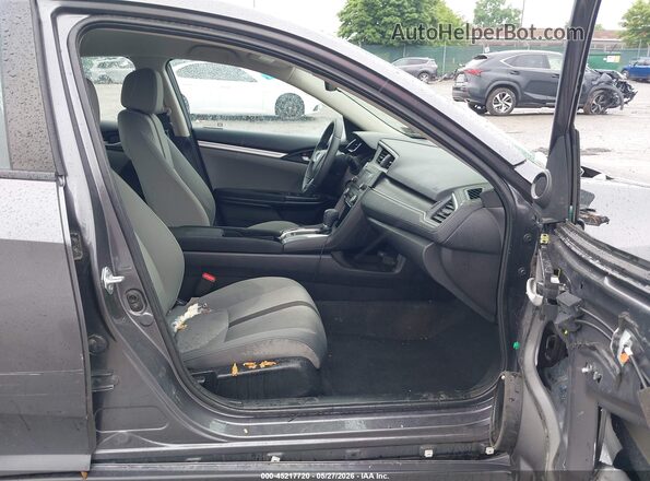 2HGFC2F64MH535103 2021 HONDA CIVIC Gray Front interior view