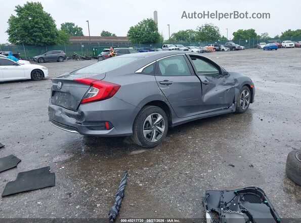 2HGFC2F64MH535103 2021 HONDA CIVIC Gray Rear right