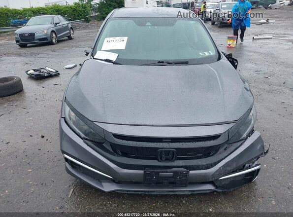 2HGFC2F64MH535103 2021 HONDA CIVIC Gray Front view