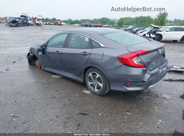 2HGFC2F64MH535103 2021 HONDA CIVIC Gray Rear left
