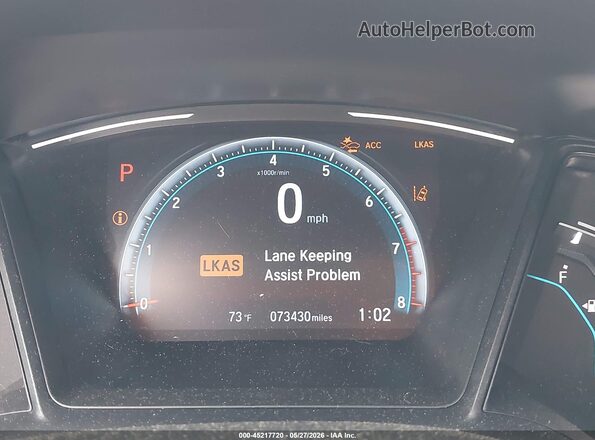 2HGFC2F64MH535103 2021 HONDA CIVIC Gray 