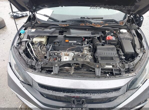 2HGFC2F64MH535103 2021 HONDA CIVIC Gray Rear view