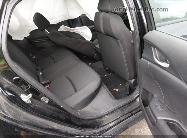 2HGFC2F65LH511357 2020 HONDA CIVIC Black VIN კოდის სტიკერის ხედი