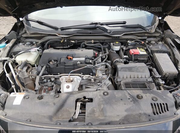 2HGFC2F65LH511357 2020 HONDA CIVIC Black უკანა ხედი
