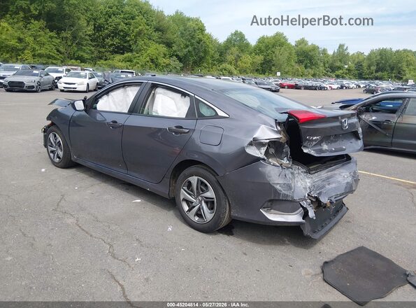 2HGFC2F65LH528949 2020 HONDA CIVIC Gray Задня ліва чверть