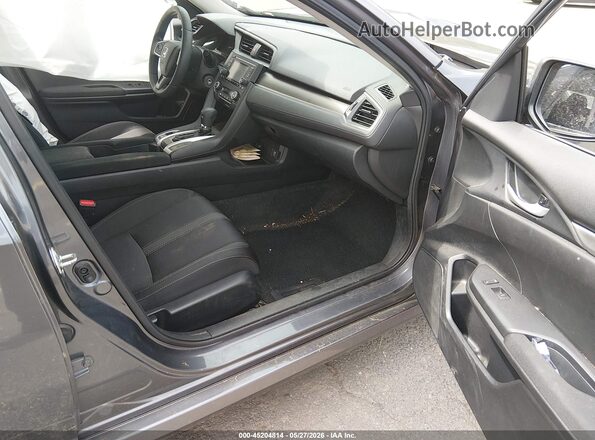 2HGFC2F65LH528949 2020 HONDA CIVIC Gray Вид салону спереду