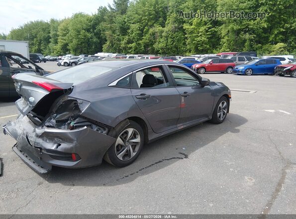 2HGFC2F65LH528949 2020 HONDA CIVIC Gray Задня права чверть