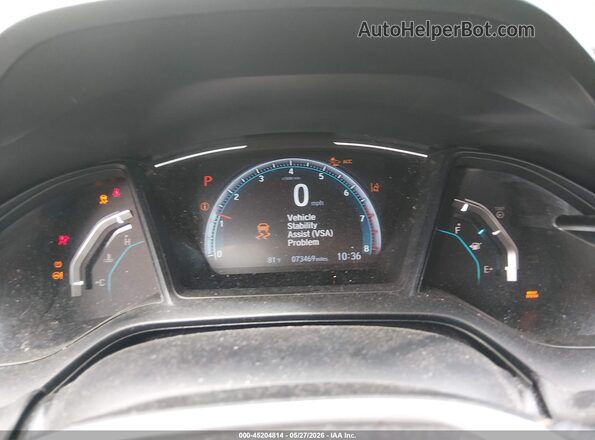 2HGFC2F65LH528949 2020 HONDA CIVIC Gray Вид задніх сидінь