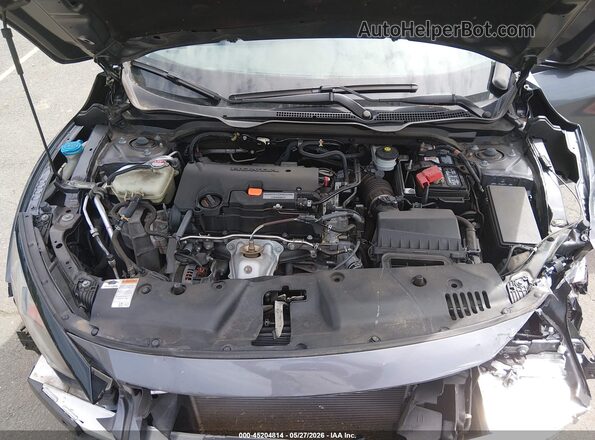 2HGFC2F65LH528949 2020 HONDA CIVIC Gray Вид ззаду
