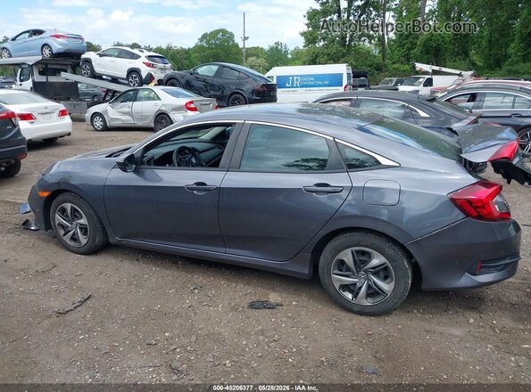 2HGFC2F65LH587676 2020 HONDA CIVIC Gray Vista interior de 360 grados