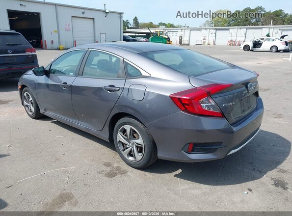 2HGFC2F66KH535861 2019 HONDA CIVIC Gray Tył lewy