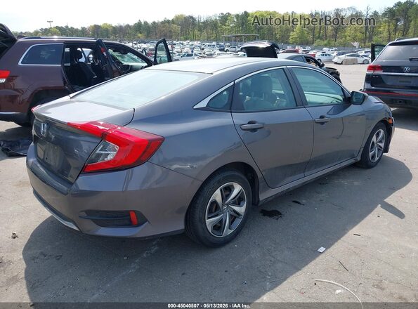 2HGFC2F66KH535861 2019 HONDA CIVIC Gray Tył prawy