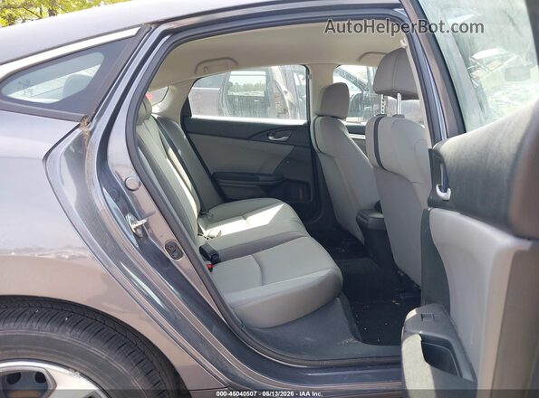 2HGFC2F66KH535861 2019 HONDA CIVIC Gray Widok naklejki z numerem VIN