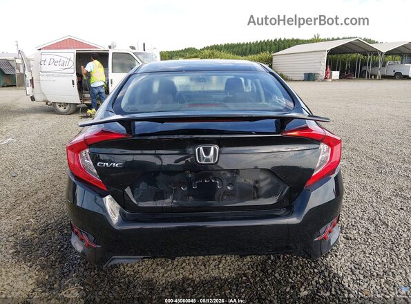 2HGFC2F66LH524277 2020 HONDA CIVIC Black 