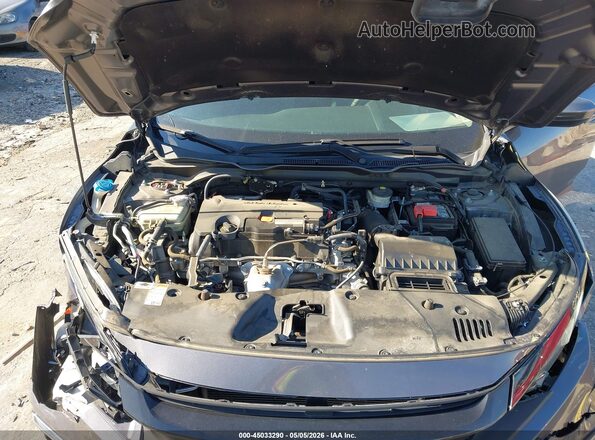 2HGFC2F66MH537161 2021 HONDA CIVIC Gray Вид ззаду