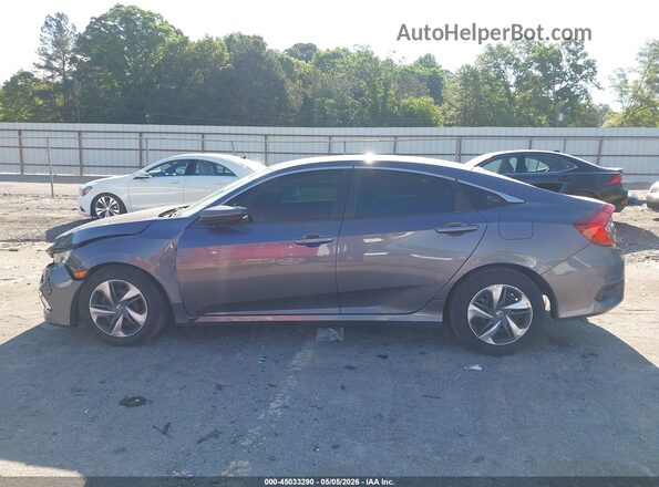 2HGFC2F66MH537161 2021 HONDA CIVIC Gray Панорамний вид салону 360°