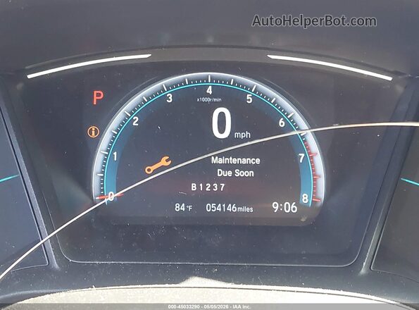 2HGFC2F66MH537161 2021 HONDA CIVIC Gray 