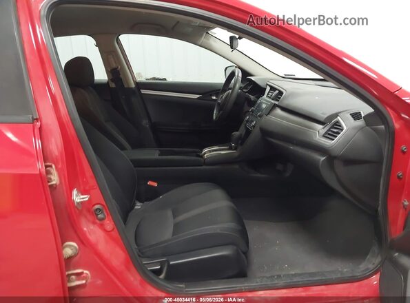 2HGFC2F67KH587127 2019 HONDA CIVIC Red Widok wnętrza z przodu
