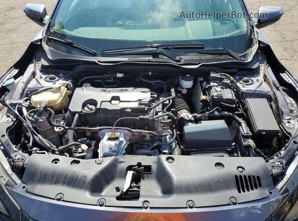 2HGFC2F67LH534431 2020 HONDA CIVIC Угольный Вид задней части салона
