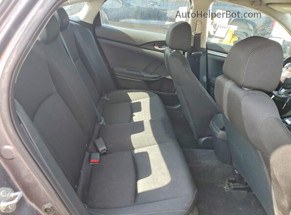 2HGFC2F67LH534431 2020 HONDA CIVIC Угольный Вид задних сидений