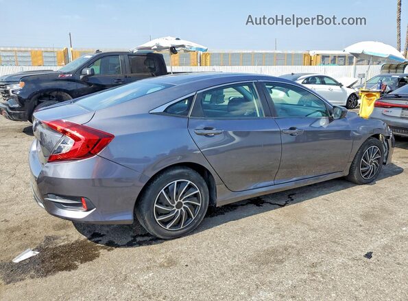 2HGFC2F67LH534431 2020 HONDA CIVIC Угольный Задняя правая четверть
