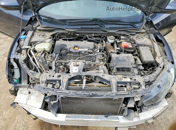 2HGFC2F67MH519204 2021 HONDA CIVIC Charcoal უკანა სალონის ხედი