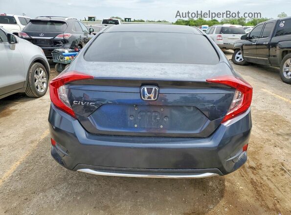 2HGFC2F67MH519204 2021 HONDA CIVIC Charcoal უკანა ხედი