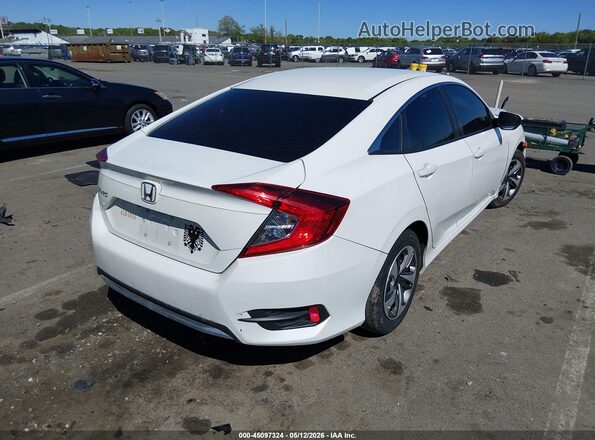 2HGFC2F68LH503740 2020 HONDA CIVIC White Trasero derecho