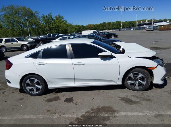 2HGFC2F68LH503740 2020 HONDA CIVIC White Vista interior trasera