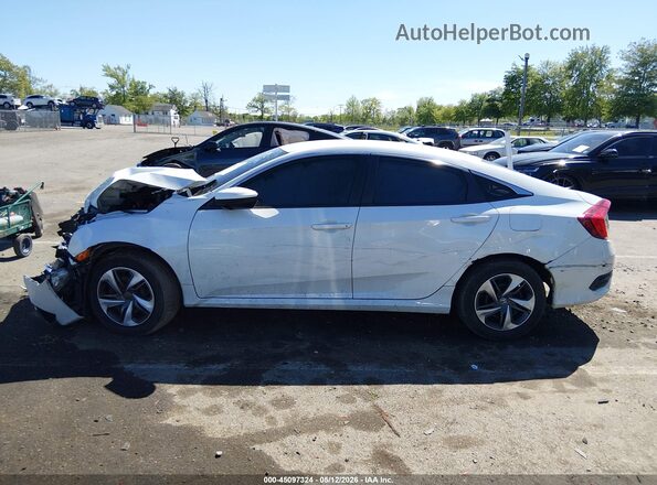 2HGFC2F68LH503740 2020 HONDA CIVIC White Vista interior de 360 grados