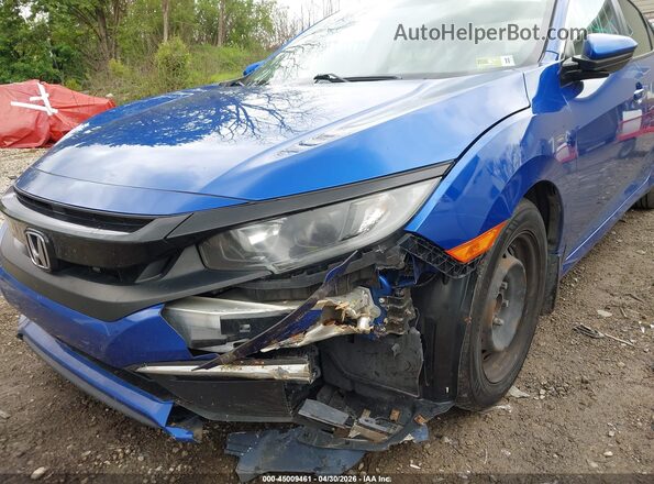 2HGFC2F68MH524668 2021 HONDA CIVIC Синий Вид спереди