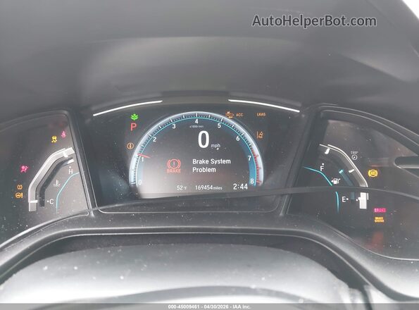 2HGFC2F68MH524668 2021 HONDA CIVIC Синий Вид задних сидений
