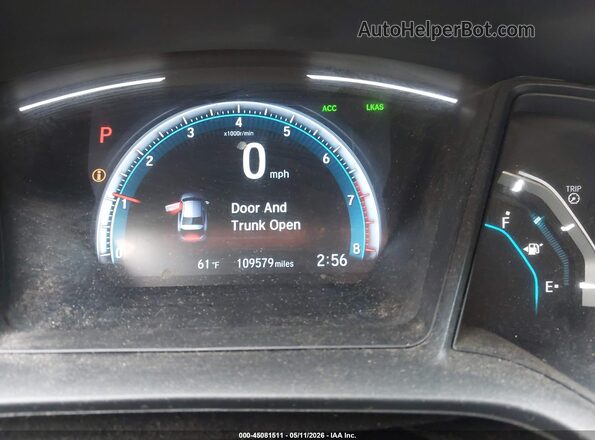 2HGFC2F69KH521131 2019 HONDA CIVIC Dark Blue 
