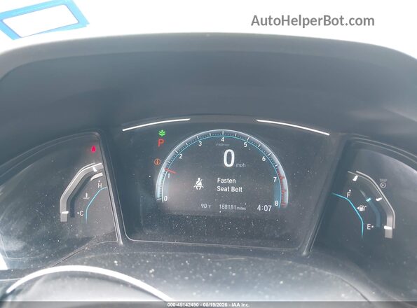 2HGFC2F69KH552086 2019 HONDA CIVIC Red 
