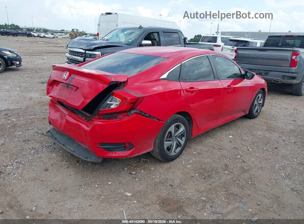 2HGFC2F69KH552086 2019 HONDA CIVIC Red 