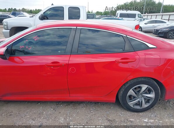 2HGFC2F69KH552086 2019 HONDA CIVIC Red 